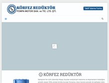 Tablet Screenshot of korfezreduktor.com
